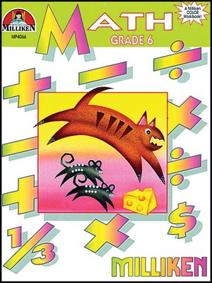 cover image of Math Workbook - Grade 6